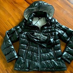 Kenneth Cole New York Packable Hooded Puffer Jacket, Women's Size L